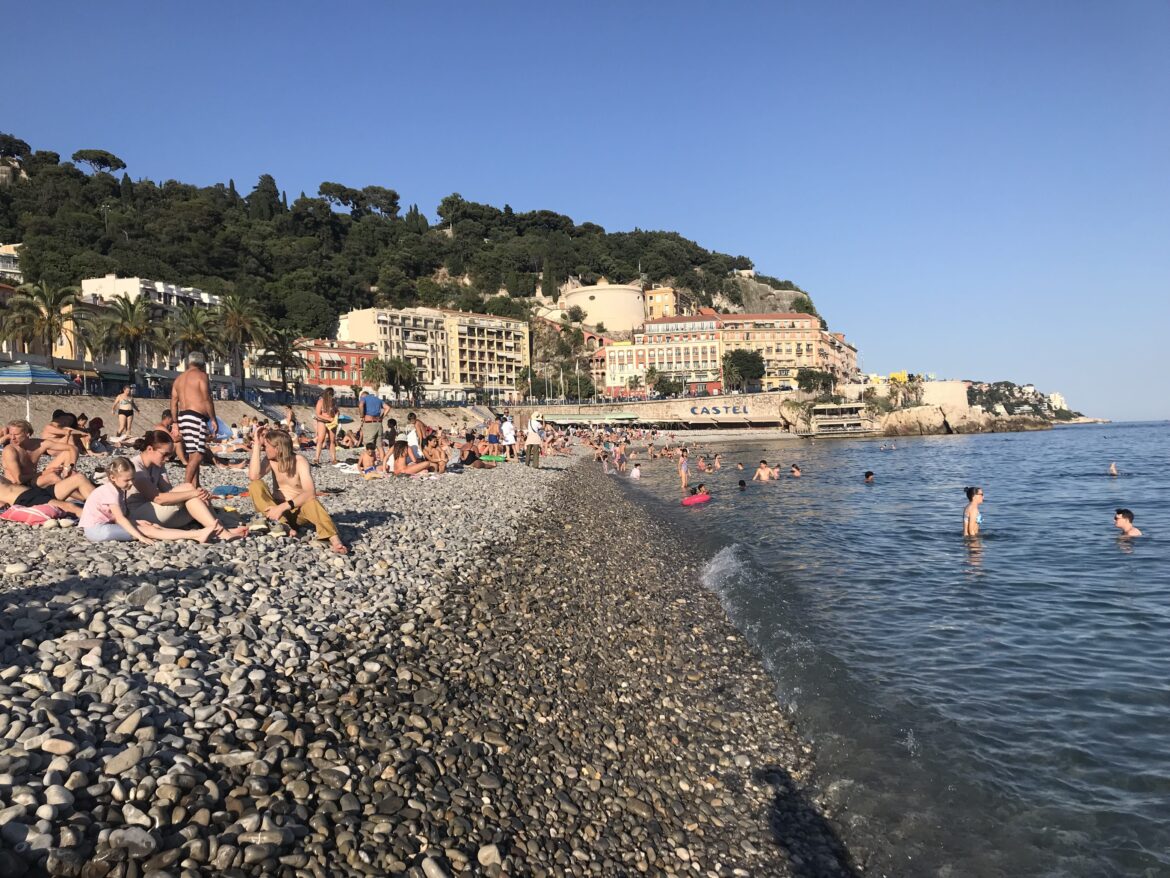 Stranden i Nice
