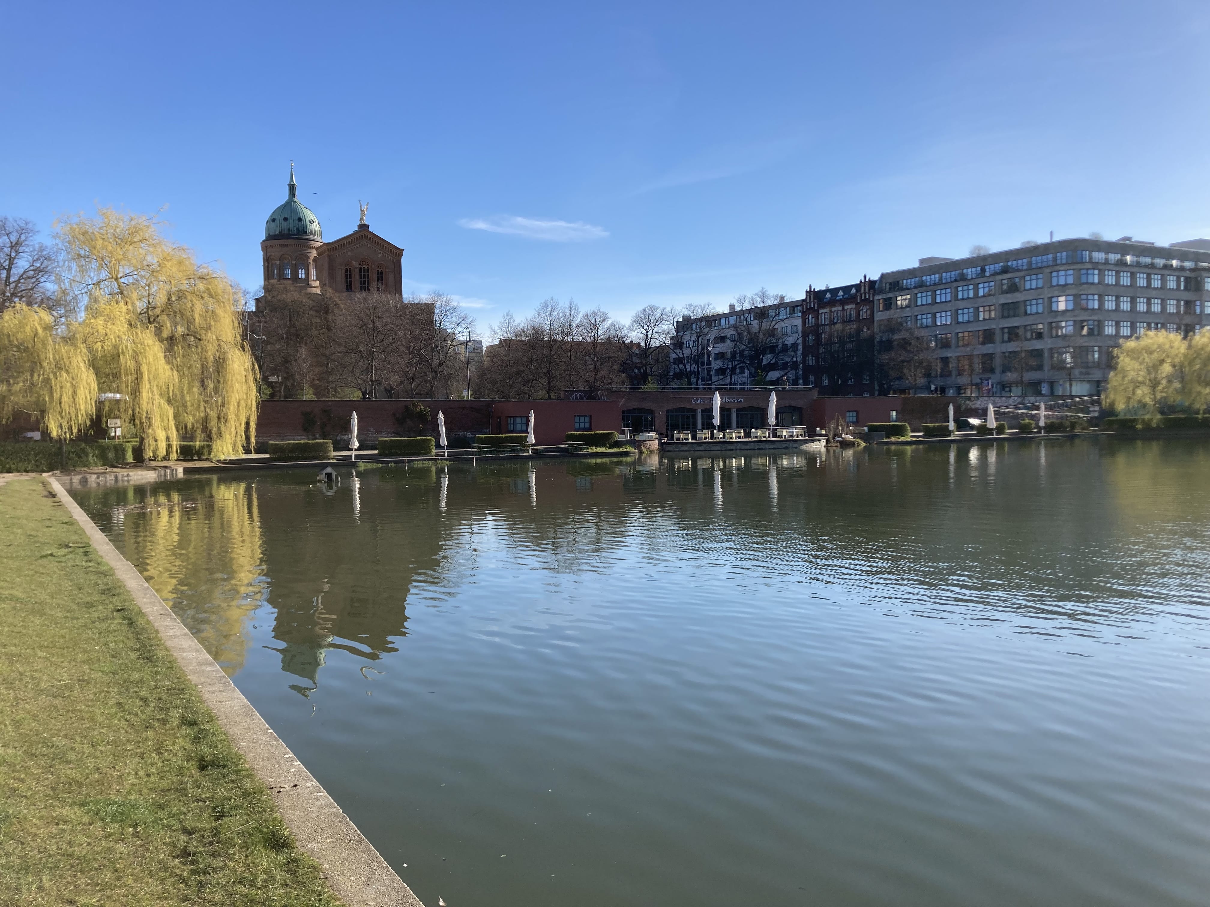 Engelbrecken sø i et godt område at bo i Berlin