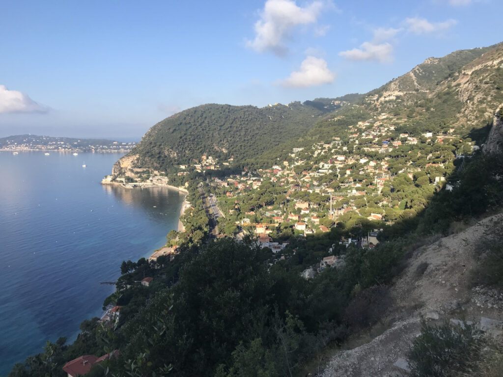 Eze Sur Mer udsigt